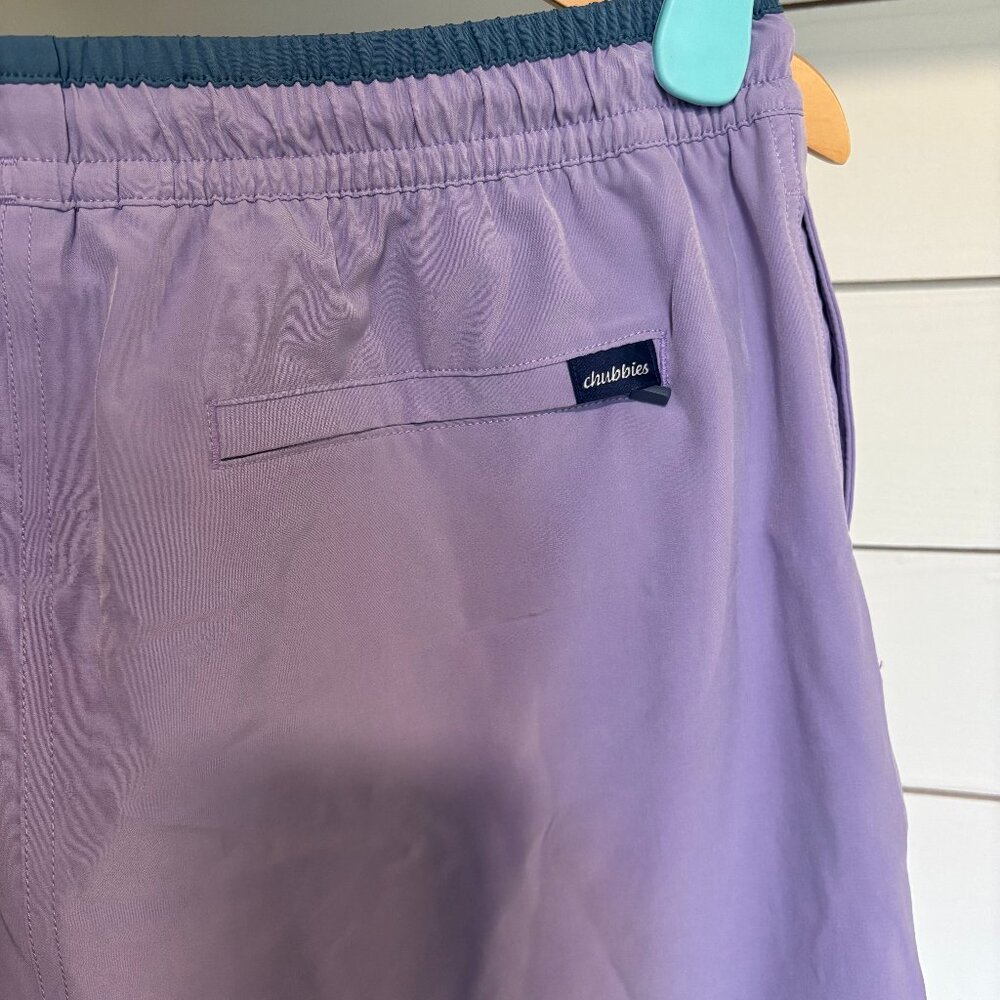 Chubbies Classic Swim Trunks, Men, L, Lovenders - Picture 5 of 5